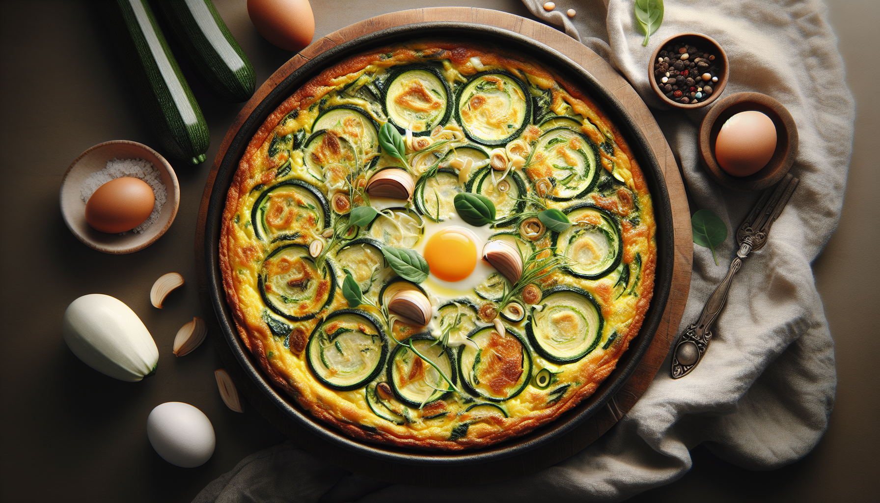 frittata con le zucchine